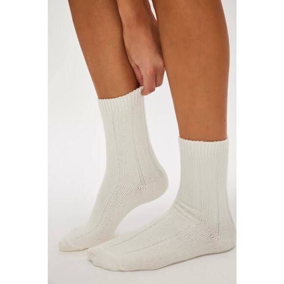 NWT Free People SOLD OUT Nordic Knit Sock Bundle | Brown & Cream - Picture 2 of 2